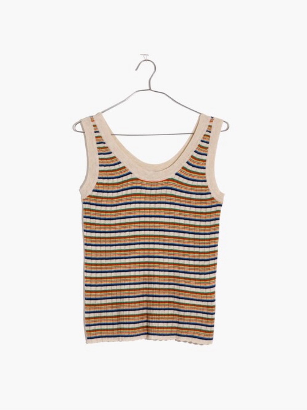 Madewell Striped Chapman Sweater Tank - Picture 4 of 8